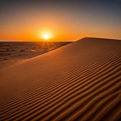Mongolian Gobi landscape